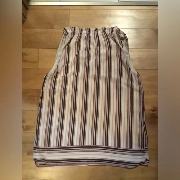 Max Studio Multicolor Striped Top - Picture 3 of 3